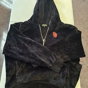 Game day Couture Oklahoma Sooners quarter zip soft hoodie.